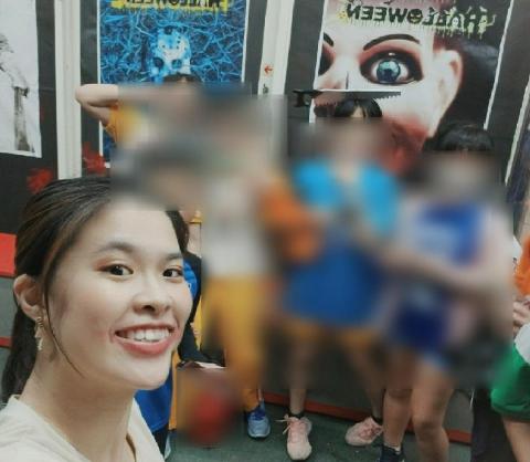 國中國小家教 - 萬聖節活動籌備合影