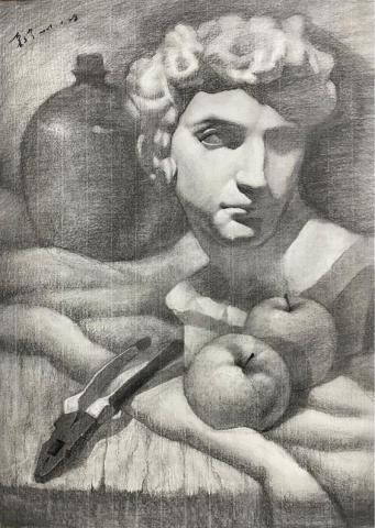 宋元亨 -  有大衛的靜物組合