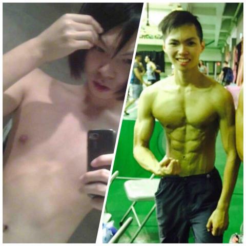 安竹教練 - 學生增重記錄