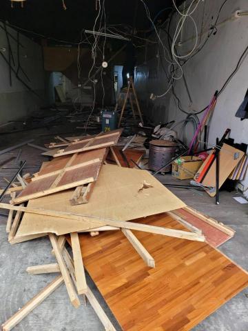 榮泰工程 - 新竹天花板輕鋼架拆除（1）