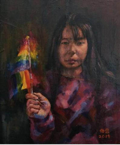 吳伯霖 - 主題練習，壓克力