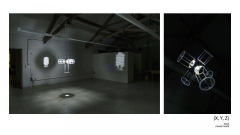 末末空間設計/陳昭年 - (X, Y, Z)
2018 mixed media
（個人專案作品）