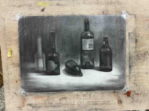 鮑品璇 - 靜物素描