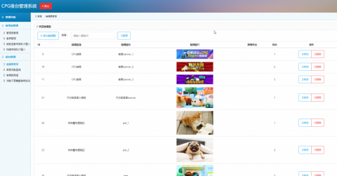 Samuel - CPG遊戲活動網站後台設計
 Samuel - CPG遊戲活動網站後台設計