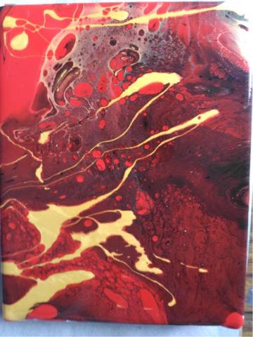 菇菇雞 - 壓克力創作