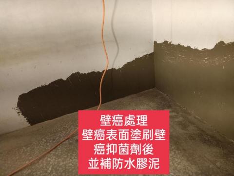 三合順防水油漆塗裝裝修工程 - 壁癌處理