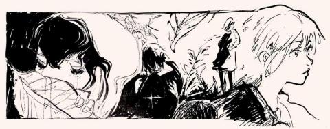 mogekame某龜插畫 - 鋼筆故事風格插畫