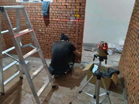 錦洋工程行 - 老屋翻新，雷射放樣減少誤差