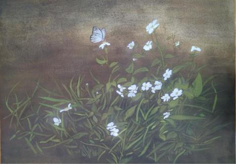  - 水干顏料 膠彩畫