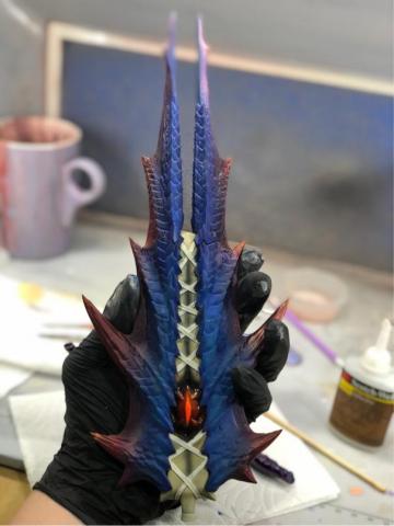 狗毛GK模型事務所 - 龍鱗/金屬質感