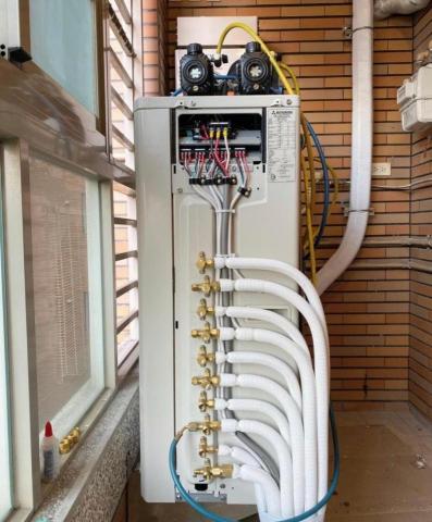 PRO 空調規劃設計 - 室外機 / 銅管連結 / 標準工法/施作