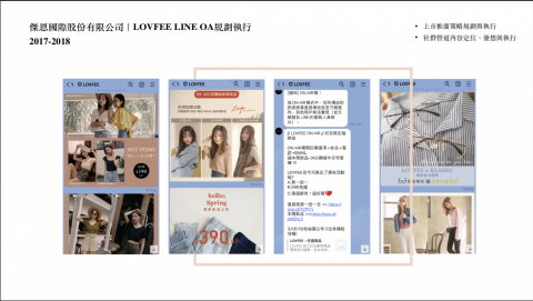 Crystal - 女裝電商品牌LINE官方帳號活動規劃、內容發想與撰寫。
