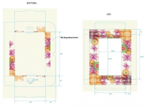 關玉芝 - 平面設計-蛋糕盒