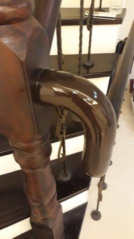 木工裝潢  - 扶手修補後(Line同手機號碼)