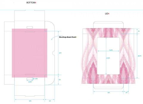 關玉芝 - 平面設計-蛋糕盒