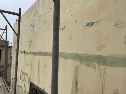 嘉禾工程行 - 防水施工前清洗地面牆壁裂縫補強