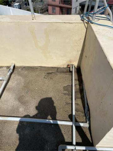 嘉禾工程行 - 防水施工前清洗地面牆壁裂縫補強