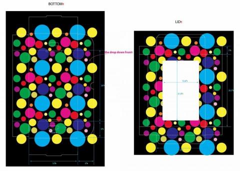 關玉芝 - 平面設計-蛋糕盒