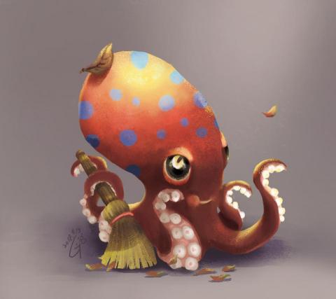 Zhen Yi Zhen - 插圖-角色繪製(←圖面展示風格)500-1000起↑／風格可議價／版權所有／請勿盜圖