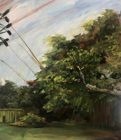 六徒步 - 油畫-風景、想像