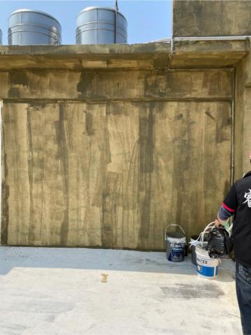 嘉禾工程行 - 防水纖維彈泥施工