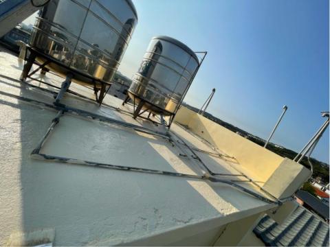 嘉禾工程行 - 防水面漆施工