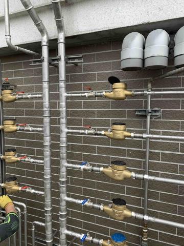 博鑫水電 - 頂樓水錶配置