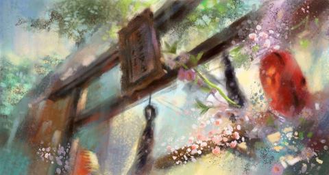 JUN ART 插畫設計工作室 - 電腦繪圖風景