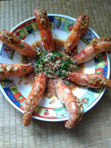 Sophie廚坊 - 蒜蓉蒸蝦