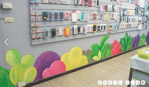 Snail Club - 店面壁畫彩繪