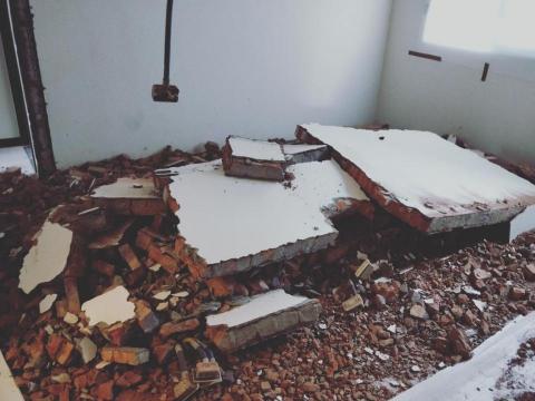 麗頡整合工程 - 室內隔間打石