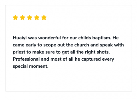 蔡懷毅攝影工作室 - 合作客戶評語 蔡懷毅攝影工作室 - 合作客戶評語