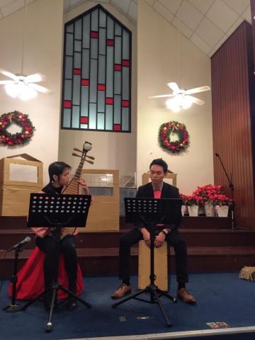 洪蘭真 - 2016年平安夜在教會演奏獻詩