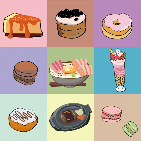 Ji_mi STUDIO - 插圖創作：食物