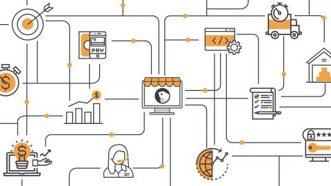 Una 動畫設計 - SHOPLINE 全球智慧開店平台-影片畫面