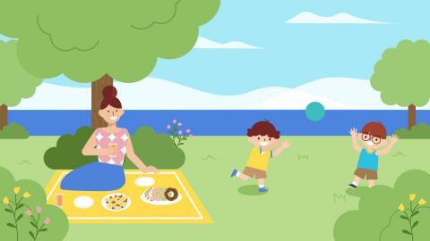 Una 動畫設計 - 安麗安心防護包介紹-影片畫面