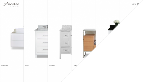 乙曼資訊科技有限公司 - Ancerre 衛浴加劇線上目錄及形象網、前台、後台、資料庫