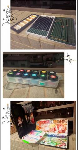 Cloud ☁️ - 水彩畫的基本材料❤️❤️