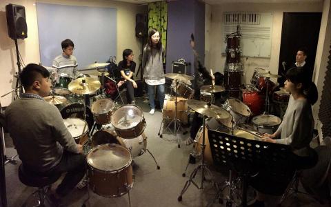 Ten Kao Drums - iMusic音樂教室 實際上課環境