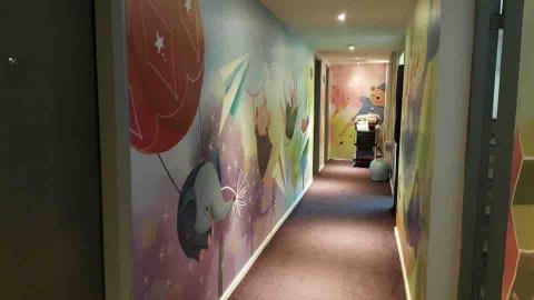 CHUCHUWOW - 旅店走廊插畫創作