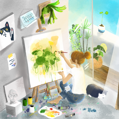 Hsuyun電繪插畫設計 - 故事插畫設計 Hsuyun電繪插畫設計 - 故事插畫設計