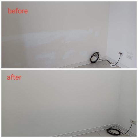 內湖油漆工作室 - 牆面補救 內湖油漆工作室 - 牆面補救