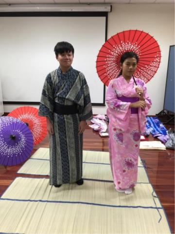 楊仟慧（丸子留學工作室） - 高中日文社團活動-穿浴衣