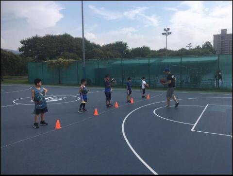 陳建竹 - 兒童籃球教課實際狀況