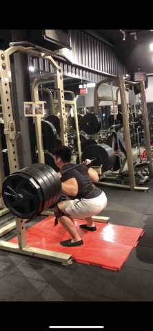 童永齊 - 深蹲250kg