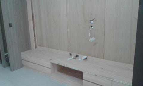 陳先生 - 木製電視牆含矮櫃