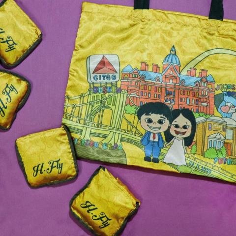 WuwuPlanet - 婚禮小物_包袋設計_環保提袋