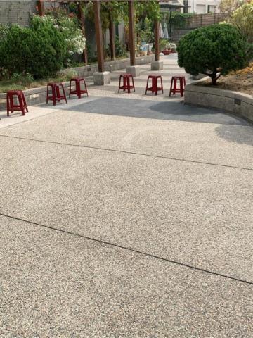 東毅工程 - 中庭花園空鼓補修抿石