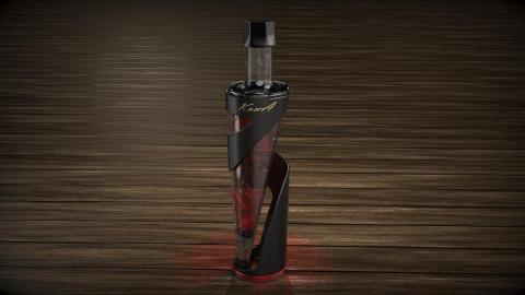 KanA - 造型酒瓶建模與渲染