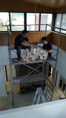 益展水電 - 水晶燈安裝